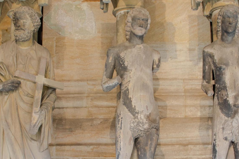 Adamsportal am Bamberger Dom